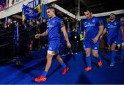 20 December 2019; Scott Penny of Leinster walks out prior to the Guinness PRO14 Round 8 match between Leinster and Ulster at the RDS Arena in Dublin. Photo by Brendan Moran/Sportsfile