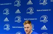 23 December 2019; James Tracy during a Leinster Rugby Press Conference at Leinster Rugby Headquarters in Dublin. Photo by Piaras Ó Mídheach/Sportsfile