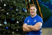 23 December 2019; James Tracy poses for a portrait before a Leinster Rugby Press Conference at Leinster Rugby Headquarters in Dublin. Photo by Piaras Ó Mídheach/Sportsfile