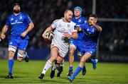 20 December 2019; Matt Faddes of Ulster on the way to scoring his side's second try during the Guinness PRO14 Round 8 match between Leinster and Ulster at the RDS Arena in Dublin. Photo by Brendan Moran/Sportsfile
