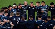 23 December 2019; Scott Fardy speaks to his team-mates in a huddle during Leinster Rugby squad training at Energia Park in Dublin. Photo by Piaras Ó Mídheach/Sportsfile