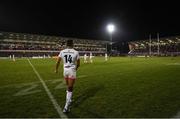 27 December 2019; Robert Baloucoune of Ulster ahead of the Guinness PRO14 Round 9 match between Ulster and Connacht at the Kingspan Stadium in Belfast. Photo by Ramsey Cardy/Sportsfile