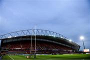 28 December 2019; A general view of the pitch prior to the Guinness PRO14 Round 9 match between Munster and Leinster at Thomond Park in Limerick. Photo by Ramsey Cardy/Sportsfile