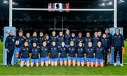 28 December 2019; Leinster squad pose for a photograph before the Women's Rugby Friendly between Harlequins and Leinster at Twickenham Stadium in London, England. Photo by Matt Impey/Sportsfile