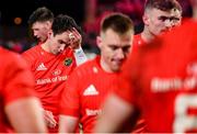 28 December 2019; Joey Carbery of Munster reacts after the Guinness PRO14 Round 9 match between Munster and Leinster at Thomond Park in Limerick. Photo by Diarmuid Greene/Sportsfile