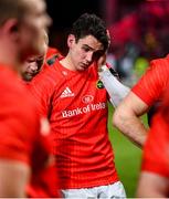 28 December 2019; Joey Carbery of Munster reacts after the Guinness PRO14 Round 9 match between Munster and Leinster at Thomond Park in Limerick. Photo by Diarmuid Greene/Sportsfile