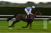 29 December 2019; Biko, with Davy Russell up, during the Pigsback.com Maiden Hurdle on Day Four of the Leopardstown Christmas Festival 2019 at Leopardstown Racecourse in Dublin. Photo by Harry Murphy/Sportsfile