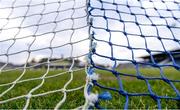 29 December 2019; A detailed view of the goal netting ahead of the Bank of Ireland Dr McKenna Cup Round 1 match between Cavan and Armagh at Kingspan Breffni in Cavan. Photo by Ben McShane/Sportsfile