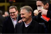 29 December 2019; Former Ireland Rugby head coach Joe Schmidt in attendance during Day Four of the Leopardstown Christmas Festival 2019 at Leopardstown Racecourse in Dublin. Photo by David Fitzgerald/Sportsfile