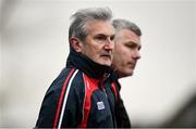 29 December 2019; Cork manager Kieran Kingston during the Co-op Superstores Munster Hurling League 2020 Group B match between Waterford and Cork at Fraher Field in Dungarvan, Waterford. Photo by Eóin Noonan/Sportsfile