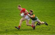29 December 2019; Damien Gore of Cork is tackled by Dan McCarthy of Kerry during the 2020 McGrath Cup Group B match between Kerry and Cork at Austin Stack Park in Tralee, Kerry. Photo by Brendan Moran/Sportsfile