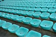 29 December 2019; A general view of seats in the main stand prior to the 2020 McGrath Cup Group B match between Kerry and Cork at Austin Stack Park in Tralee, Kerry. Photo by Brendan Moran/Sportsfile