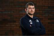 30 December 2019; Ross Molony poses for a portrait ahead of a Leinster Rugby press conference at Leinster Rugby Headquarters in UCD, Dublin. Photo by Ramsey Cardy/Sportsfile