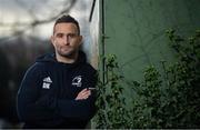 30 December 2019; Dave Kearney poses for a portrait ahead of a Leinster Rugby press conference at Leinster Rugby Headquarters in UCD, Dublin. Photo by Ramsey Cardy/Sportsfile