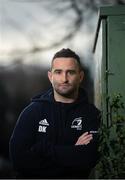 30 December 2019; Dave Kearney poses for a portrait ahead of a Leinster Rugby press conference at Leinster Rugby Headquarters in UCD, Dublin. Photo by Ramsey Cardy/Sportsfile