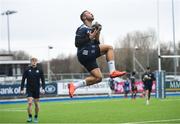 30 December 2019; Adam Byrne during Leinster Rugby squad training at Energia Park in Donnybrook, Dublin. Photo by Ramsey Cardy/Sportsfile