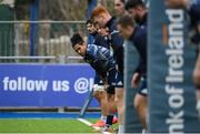 30 December 2019; Joe Tomane during Leinster Rugby squad training at Energia Park in Donnybrook, Dublin. Photo by Ramsey Cardy/Sportsfile