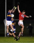 2 January 2020; Brian Hartnett of Cork in action against Donagh Leahy of Tipperary during the 2020 McGrath Cup Group B match between Cork and Tipperary at Mallow GAA Grounds in Mallow in Cork. Photo by Eóin Noonan/Sportsfile