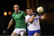 2 January 2020; Dylan Guiry of Waterford United in action against Gareth Noonan of Limerick during the 2020 McGrath Cup Group A match between Waterford and Limerick at Fraher Field in Dungarvan, Waterford. Photo by Matt Browne/Sportsfile