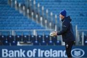 3 January 2020; Head coach Leo Cullen during a Leinster Rugby captain's run at the RDS Arena in Dublin. Photo by Seb Daly/Sportsfile