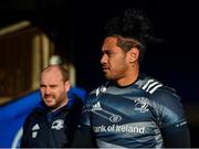 3 January 2020; Joe Tomane during a Leinster Rugby captain's run at the RDS Arena in Dublin. Photo by Seb Daly/Sportsfile