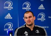3 January 2020; Rhys Ruddock during a Leinster Rugby press conference at the RDS Arena in Dublin. Photo by Seb Daly/Sportsfile