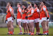 29 December 2019; The Armagh players ahead of during the Bank of Ireland Dr McKenna Cup Round 1 match between Cavan and Armagh at Kingspan Breffni in Cavan. Photo by Ben McShane/Sportsfile