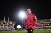 3 January 2020; Munster head coach Johann van Graan ahead of the Guinness PRO14 Round 10 match between Ulster and Munster at Kingspan Stadium in Belfast. Photo by Ramsey Cardy/Sportsfile