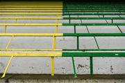 4 January 2020; Seats are seen prior to the 2020 O'Byrne Cup Round 2 match between Meath and Laois at Pairc Tailteann in Navan, Meath. Photo by Harry Murphy/Sportsfile
