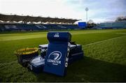4 January 2020; A general view of Rhino tackle bags ahead of the Guinness PRO14 Round 10 match between Leinster and Connacht at the RDS Arena in Dublin. Photo by Ramsey Cardy/Sportsfile