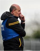 4 January 2020; Naomh Éanna manager Terrence McNaughton during the AIB GAA Hurling All-Ireland Intermediate Club Championship semi-final match between Tullaroan and Naomh Éanna at Parnell Park in Dublin. Photo by Eóin Noonan/Sportsfile