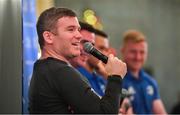 4 January 2020; Former Leinster and Ireland player Gordon D'Arcy during the Leinster Junior Rugby lunch at the Intercontinental Hotel in Ballsbridge, Dublin. This is the third year that the lunch has been held in celebration of Junior Club Rugby in Leinster. Photo by Ramsey Cardy/Sportsfile