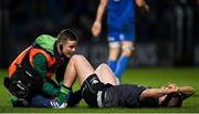 4 January 2020; Conor Fitzgerald of Connacht is treated for an injury during the Guinness PRO14 Round 10 match between Leinster and Connacht at the RDS Arena in Dublin. Photo by Ramsey Cardy/Sportsfile