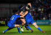 4 January 2020; Tom Daly of Connacht is tackled by Garry Ringrose, left, and Ross Molony of Leinster during the Guinness PRO14 Round 10 match between Leinster and Connacht at the RDS Arena in Dublin. Photo by Seb Daly/Sportsfile