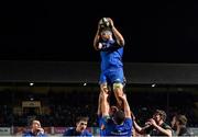 4 January 2020; Caelan Doris of Leinster takes possession in the line-out during the Guinness PRO14 Round 10 match between Leinster and Connacht at the RDS Arena in Dublin. Photo by Seb Daly/Sportsfile