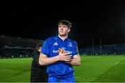 4 January 2020; Ryan Baird of Leinster following the Guinness PRO14 Round 10 match between Leinster and Connacht at the RDS Arena in Dublin. Photo by Ramsey Cardy/Sportsfile