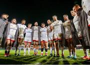 3 January 2020; Iain Henderson of Ulster talks to his team-mates after the Guinness PRO14 Round 10 match between Ulster and Munster at Kingspan Stadium in Belfast. Photo by John Dickson/Sportsfile