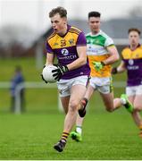 4 January 2020; Mark Rossiter of Wexford during the 2020 O'Byrne Cup Round 2 match between Offaly and Wexford at Faithful Fields in Kilcormac, Offaly. Photo by Matt Browne/Sportsfile