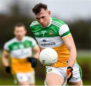 4 January 2020; Jordan Hayes of Offaly during the 2020 O'Byrne Cup Round 2 match between Offaly and Wexford at Faithful Fields in Kilcormac, Offaly. Photo by Matt Browne/Sportsfile