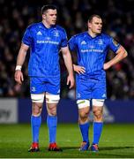 4 January 2020; James Ryan, left, and Rhys Ruddock of Leinster during the Guinness PRO14 Round 10 match between Leinster and Connacht at the RDS Arena in Dublin. Photo by Seb Daly/Sportsfile