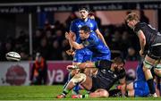 4 January 2020; Luke McGrath of Leinster during the Guinness PRO14 Round 10 match between Leinster and Connacht at the RDS Arena in Dublin. Photo by Ramsey Cardy/Sportsfile