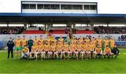 4 January 2020; The Corofin squad prior to the AIB GAA Football All-Ireland Senior Club Championship semi-final match between Corofin and Nemo Rangers at Cusack Park in Ennis, Clare. Photo by Brendan Moran/Sportsfile