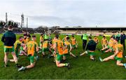 4 January 2020; The Corofin team warm down after the AIB GAA Football All-Ireland Senior Club Championship semi-final match between Corofin and Nemo Rangers at Cusack Park in Ennis, Clare. Photo by Brendan Moran/Sportsfile