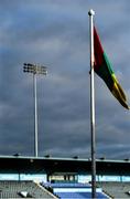 5 January 2020; A general view of the Carlow flag at Parnell Park ahead of the 2020 Walsh Cup Round 3 match between Dublin and Carlow at Parnell Park in Dublin. Photo by Sam Barnes/Sportsfile