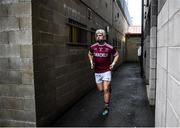 5 January 2020; Cormac O'Doherty of Slaughtneil runs out prior to the AIB GAA Hurling All-Ireland Senior Club Championship semi-final between Ballyhale Shamrocks and Slaughtnell at Pairc Esler in Newry, Co. Down. Photo by David Fitzgerald/Sportsfile