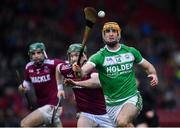 5 January 2020; Colin Fennelly of Ballyhale Shamrocks in action against Gerald Bradley of Slaughtneil during the AIB GAA Hurling All-Ireland Senior Club Championship semi-final between Ballyhale Shamrocks and Slaughtnell at Pairc Esler in Newry, Co. Down. Photo by David Fitzgerald/Sportsfile