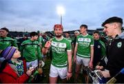 5 January 2020; Adrian Mullen of Ballyhale Shamrocks celebrates following the AIB GAA Hurling All-Ireland Senior Club Championship semi-final between Ballyhale Shamrocks and Slaughtnell at Pairc Esler in Newry, Co. Down. Photo by David Fitzgerald/Sportsfile