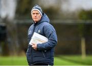 5 January 2020; Limerick manager John Kiely prior to the Co-op Superstores Munster Hurling League 2020 Group A match between Clare and Limerick at O'Garney Park in Sixmilebridge, Clare. Photo by Harry Murphy/Sportsfile