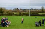 5 January 2020; The Clare panel have their photo taken prior to the Co-op Superstores Munster Hurling League 2020 Group A match between Clare and Limerick at O'Garney Park in Sixmilebridge, Clare. Photo by Harry Murphy/Sportsfile