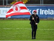 5 January 2020; A Tyrone flag bearer on the field following the Bank of Ireland Dr McKenna Cup Round 2 match between Tyrone and Cavan at Healy Park in Omagh, Tyrone. Photo by Oliver McVeigh/Sportsfile